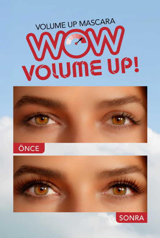 فوليوم اب ماسكرا