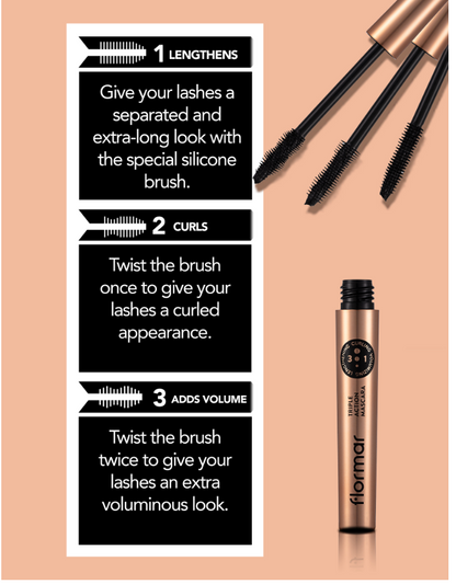Triple Action Mascara
